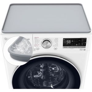 50 * 60 Housse De Machine À Laver, Tapis Antidérapant En Silicone Pour Machine À Laver Et Sèche-Linge, Coussin De Machine À Laver Pour Buanderie, Plan De Travail De Cuisine¿Gris¿[LAV0415] - Neuf