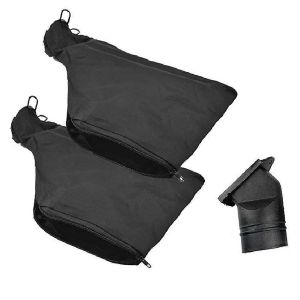 Lot de 2 sacs de récupération de poussière pour scie à onglet modèle 255 avec fermeture éclair et support - Neuf