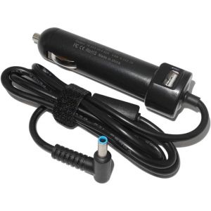 19V 19.5V 90W Voiture Chargeur Adaptateur Remplacement Pour Hp Pavilion Dv3 Dv4 Dv5 Dv6 Envy 17 - Neuf