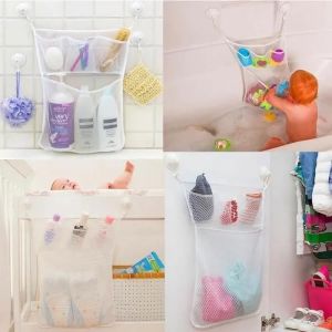 Filet De Rangement À Jouets Pour Le Bain - Enfant - Blanc - A Partir De 3 Ans - Neuf