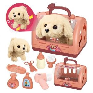 Inn Robot Chien 26x18x24cm Chien Électronique Interactif Jeu De Rôle Pour Enfants Jouet Animaux De Compagnie Chiot Toilettage Chiot - Neuf
