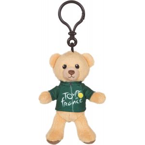 KAL-Toys U2013 Porte-Cl&eacute;s Ours &laquo; Maillot Sprinteur Vert &raquo; 10 Cm U2013 Peluche Officielle Du Tour De France. &Agrave; Collectionner Ou Offrir. Adoptez-La Vite Pour Compl&eacute;ter La Gamme ! - Neuf