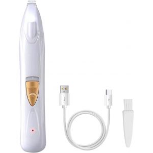 Tondeuse A Cheveux Pour Animaux De Compagnie,Usb Led Mini &Eacute;lectrique Tondeuses De Toilettage Pour Chien Pour Animaux De Compagnie Patte Yeux Oreilles Visage Croupe - Neuf