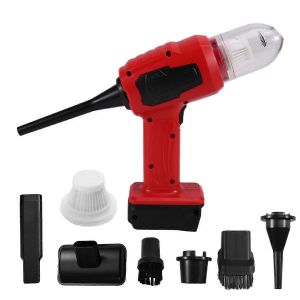 Aspirateur &agrave; main 2 en 1 pour voiture,collecteur de poussi&egrave;re sans fil 10 kPa,compatible avec batterie Milwaukee 18 V - Neuf