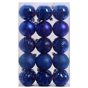 Cm L'arbre De No&euml;l Boules De D&eacute;corations De 30 Pi&egrave;ces De Petites Incassable Arbre De No&euml;l, Ornements D'arbre De No&euml;l Boules Avec Anneau De Suspension Pour - Neuf