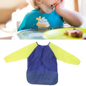 Tablier Impermeable A Manches Longues Pour Enfants, Pour Loisirs Creatifs, Dessin, Peinture, Alimentation Et Alimentation (N¡Ã 2) - Neuf
