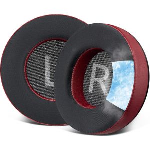 KAL-Mm Gel De Refroidissement Mousse Coussin Coussinets Pour Akg Pro Audio K175 Casques, Coussinets Avec Tissu En Soie Glacée, Mousse D`Isolation Phonique - Neuf
