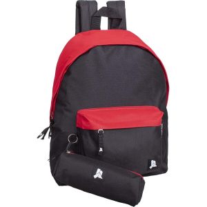 Sac à dos avec trousse pour l'école elementaire,Collège,Lycée,Enfants et Jeunes,Fille et Garçon,Homme et Femme,41cm,24L,Polyester Imperméable,Temps Libre,Sac de Voyage[T243] - Neuf