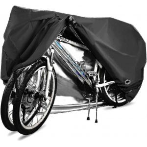 Housse Pour 2 V&eacute;los, Imperm&eacute;able, Respirante, En Tissu 210d, Pour L'ext&eacute;rieur - Neuf