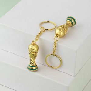 Qatar Coupe Du Monde De Football 2022 Troph&eacute;e Porte-Cl&eacute;s Pendentif Souvenir De Football Cr&eacute;atif - Neuf