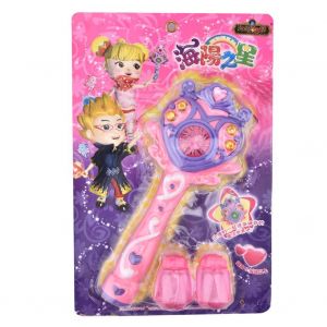 Machine A Bulles Electrique Pour Enfants, Musique Et Lumiere, Pistolet A Bulles Automatique Soufflant Des Bulles (Rose) - Neuf