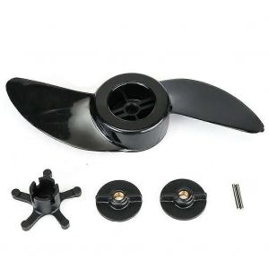 Surf Marin Pièces De Rechange 2 Pales Stable Bateau Hélice Moteur Hors-Bord Moteur Électrique Pratique Extérieur Pour Haibo Et34l - Neuf