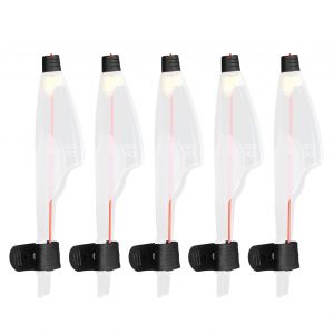Couvercle De Pointe De Canne à PêChe TéLescopique En Plastique, 5 PièCes, Protecteur SupéRieur Pour Canne à PêChe En Mer, Accessoires De Type 3 # - Neuf