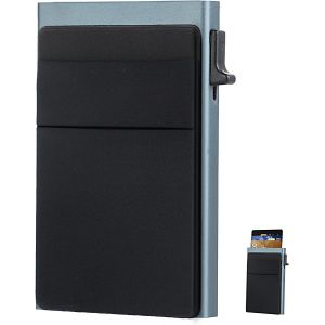 KALANKA-Porte Carte Homme u2013 avec Blocage RFID u2013 Porte Cartes de Crédit u2013 etui anti rfid u2013 Protège Carte Bancaire u2013 Porte Carte Bancaire Sécurisé u2013 Porte Carte RFID u201 - Neuf