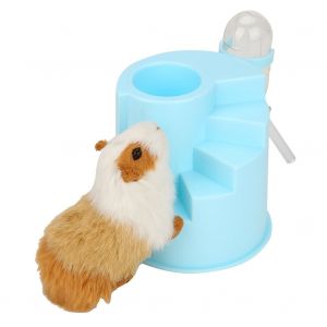 Hjlian Cage D'exercice Pour Hamster Avec Mangeoire Et Abreuvoir, Escaliers En Colimacon (Bleu) - Neuf