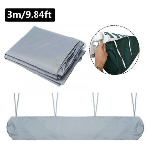 Housse Pour Mobilier De Jardin?Couverture D'auvent 3m Auvents De Terrasse Imperméables Housse De Protection D'auvent Latéral Store Enrouleur Rétractable Protection Solaire Sac D'auvent Anti-Poussière - Neuf