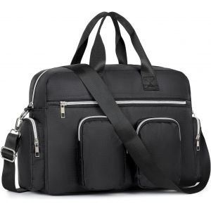 RFCBC-Sac à main avec poignée sur le dessus pour femme, sac à bandoulière multi-poches, sac fourre-tout léger pour femme, sac fourre-tout léger pour le travail, le shopping, les voyages - Neuf
