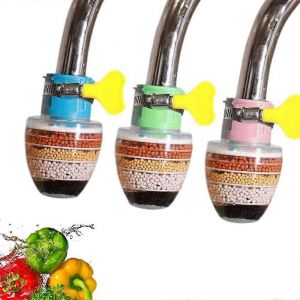 Robinet d'eau à charbon actif,3 pcs nettoyer purificateur filtre cartouche robinet d'eau - Neuf