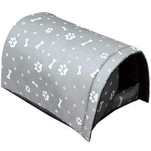 Maison Pour Animaux, Niche Pour Chat Chaude Et Imperm&eacute;able, &Eacute;paisse Et Pliable, Pour L'hiver - Neuf