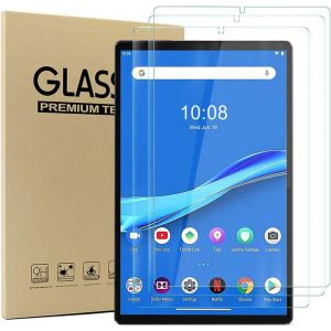 Verre Trempé Pour Lenovo Tab M10 Fhd Plus 10,3 Pouces (2e Génération) - 9h Anti-Rayures, Antitraces D'huile, Anti-Bulles, Bords 2,5d Arrondis, Ultra-Fin 0,3 Mm, Transparence Hd - Pack De 2 - Neuf