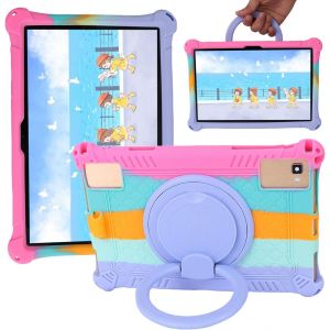 Kalws-Ytaland Étui Universel En Silicone Pour Tablette Blackview/Hotlight/Teclast,Housse De Protection Pour Oscal/Lville/Keenlove/Beneve/Tpz/Oangcc/Higrace/Azeyou,Rose - Neuf