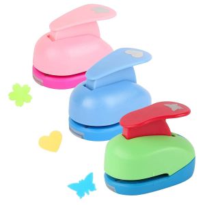 Chenquansarl-Perforeuses &Agrave; Papier, 3 Pi&egrave;ces Perforatrices &Agrave; Motifs Diff&eacute;rents,Mini Perforatrice Papier, Perforatrice Enfant, Diy Perforatrice Fleur Scrapbooking, Pour Cartes, Loisirs Cr&eacute;atifs, Albums - Neuf