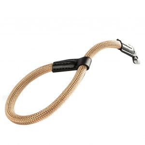 Dragonne pour appareil photo, corde ronde, sangle pour appareil photo, sangle pour appareil photo reflex numerique, sangle pour appareil photo, corde a main pour appareil photo, marron clair - Neuf