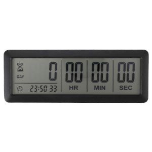 Horloge de compte à rebours numérique de jours de compte à rebours - Horloge de compte à rebours de 999 jours pour la cuisine de laboratoire de remise des diplômes - Neuf