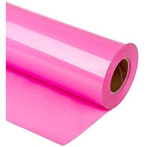 Tianyi-Rouleau Flex Thermocollant Pour Tissu-30cmx 300cm Pour Cricut & Silhouette Cameo-Rouleau Vinyle Thermocollant,Très Résistant Pourt-Shirts Et Vêtements, Facile À Couper Et À Désherber Rose - Neuf