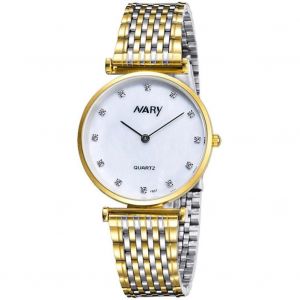 Nary 1907 Bracelet En Acier Inoxydable Mouvement Quartz Montre-Bracelet Analogique Couple Montre Homme - Neuf