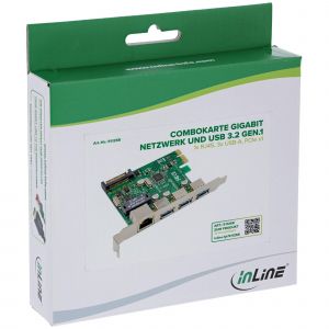 InLine 51125R carte et adaptateur d'interfaces - Neuf