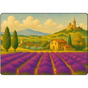 Planche À Découper Paysage De Provence - Neuf