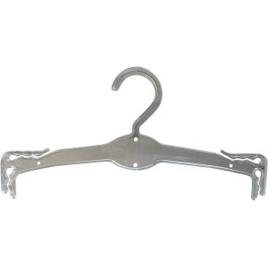 KGABERY-Lot De 50 Cintres Transparents En Plastique Béquilles Sous-Vêtements Cintres En Plastique Ometti Soutiens-Gorge Culottes 27 Cm - Neuf