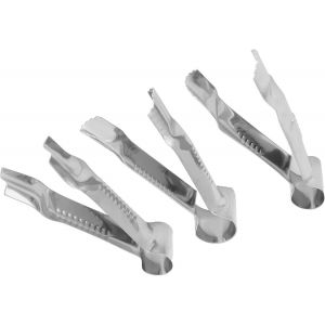 Kal-Pince De Marquage Droite Dentel&eacute;e, 2x9cm Fournitures De P&acirc;tisserie Outil De D&eacute;coration De G&acirc;teau En Acier Inoxydable Outil De Cuisson Polyvalent Pince De D&eacute;coration Pour Cuisine - Neuf