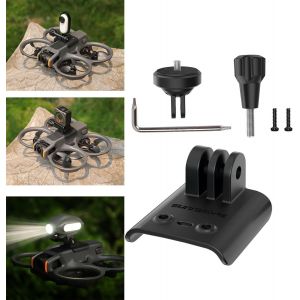 Sansh-Searchlights Lampe Stroboscopique Avec Support De Drone Pour Projecteur Dji Avata 2 Support Pour Montage De Lumière De Nuit Sur Drone Avec Adaptateur De Caméra D'action Pour Insta360 Go-Trahoo - Neuf