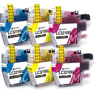 Senior-Cartouches D'Encre Lc3219Xl Multipack Compatible Pour Brother Lc3219Xl Lc3217 Pour Mfc-J5330Dw J5335Dw J5730Dw J5930Dw J6530Dw J6930Dw J6935Dw Imprimantes(6-Pack)[L959] - Neuf