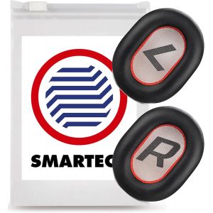 KAL-Coussinets D'Oreille -Oreillette De Remplacement Pour Casque Plantronics Backbeat Pro 2 -Noir Et Orange - Neuf
