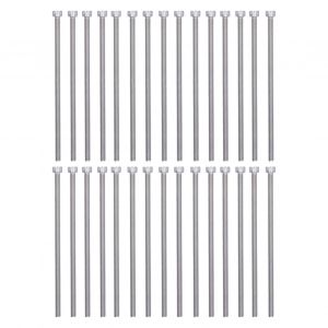 XYONG Lot de 30 vis a tete cylindrique a six pans creux en acier inoxydable A2-70 304 de qualite marine, M6 x 140 - Neuf