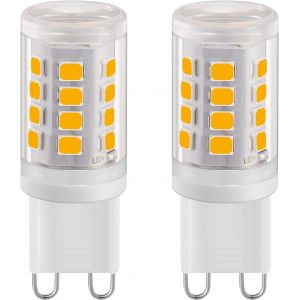 Ampoules Led G9 2w Blanc Chaud 2700k,280lm,Équivalent À 28w Halogène,Pour Éclairage Domestique,Non-Flicker,Ac 220-240v,Paquet De 2 - Neuf