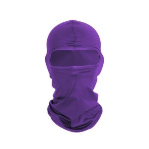 Foulard Intégral Violet Polyvalent ¿ Coupe-Vent Pour Le Ski, Le Vélo Et Les Activités De Plein Air ¿ Design Confortable Et Respirant - Neuf