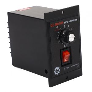 XYONG Controleur de vitesse de moteur a courant continu, entree 110 V CA, sortie 110 V CC, interrupteur de commande de regulateur de moteur 400 W - Neuf