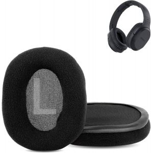 KAL-Tissu Doux Coussinets De Remplacement Compatible Avec Sony Mdr-Rf895R Mdr-Rf995Rk Mdr-Rf895Rk Wh-Rf400R Headphones Coussinets D'Oreille (Tissu Doux/Mousse Haute Densité) - Neuf