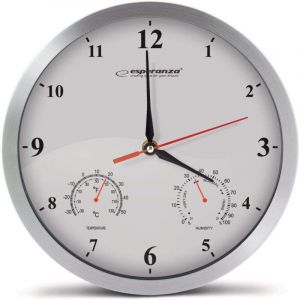 Esperanza Wall Clock Washington White - Neuf