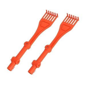 2PCS Outils de nettoyage de gouttière Outils de nettoyage de gouttière à poignée rotative - Neuf
