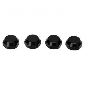 Lot de 20 254 &eacute;crous de roue RC 17 mm en alliage d'aluminium pour voiture RC ARRMA 1/7 et 1/8, noir - Neuf