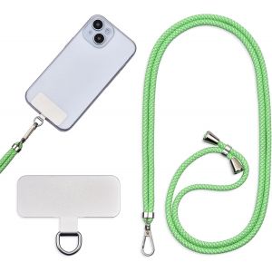 Kal-Cordon Universel Pour Téléphone Portable, Autocollants Métalliques Pour Téléphone Portable, Cordes Réglables, Bretelles Ou Bretelles Pour Libérer Les Mains. - Neuf