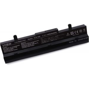 Batterie Compatible avec ASUS Eee PC R101, 1005PX, EPC-105VWT, R101PX, R101D, R101X, 1101HA, 1101 Ordinateur Portable (4400mAh, 11,1V, Li-ION) - Noir - Neuf
