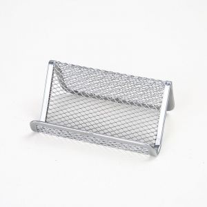 Lot De 2 Porte-Cartes De Visite En Fil De Fer Barbelé Argenté, Antirouille, Pour Articles Ménagers, Porte-Cartes De Visite, Porte-Cartes De Visite, Support Pour Téléphone Portable - Neuf