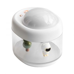 Projecteur d'étoiles, humidificateur, rechargeable par USB, nuit silencieuse - Neuf