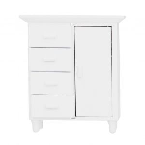 Meuble Miniature Decoratif En Bois A L'echelle 1:12, Meuble Pour Maison De Poupee, Modele De Jouet, Accessoires - Neuf